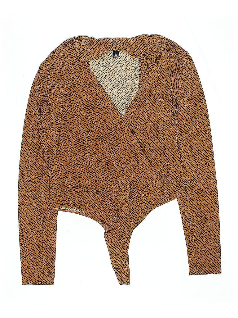 Pre-owned Banana Republic Bodysuit In Brown