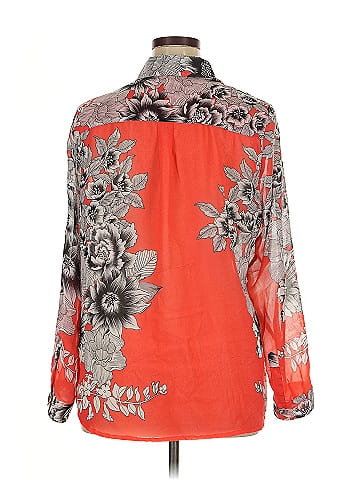 NY Collection Long Sleeve Blouse (view 2)