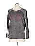 Rae Dunn Gray Pullover Sweater Size L - photo 1