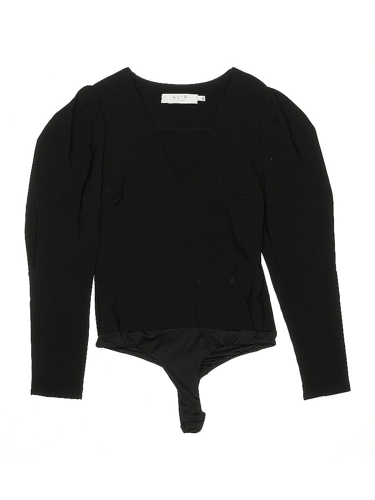 Pre-owned Astr Bodysuit In Black