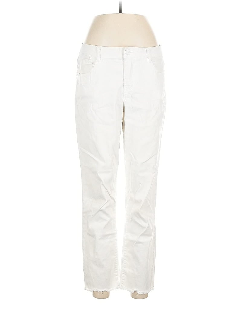 Pre-owned Mac & Me Jeans In White