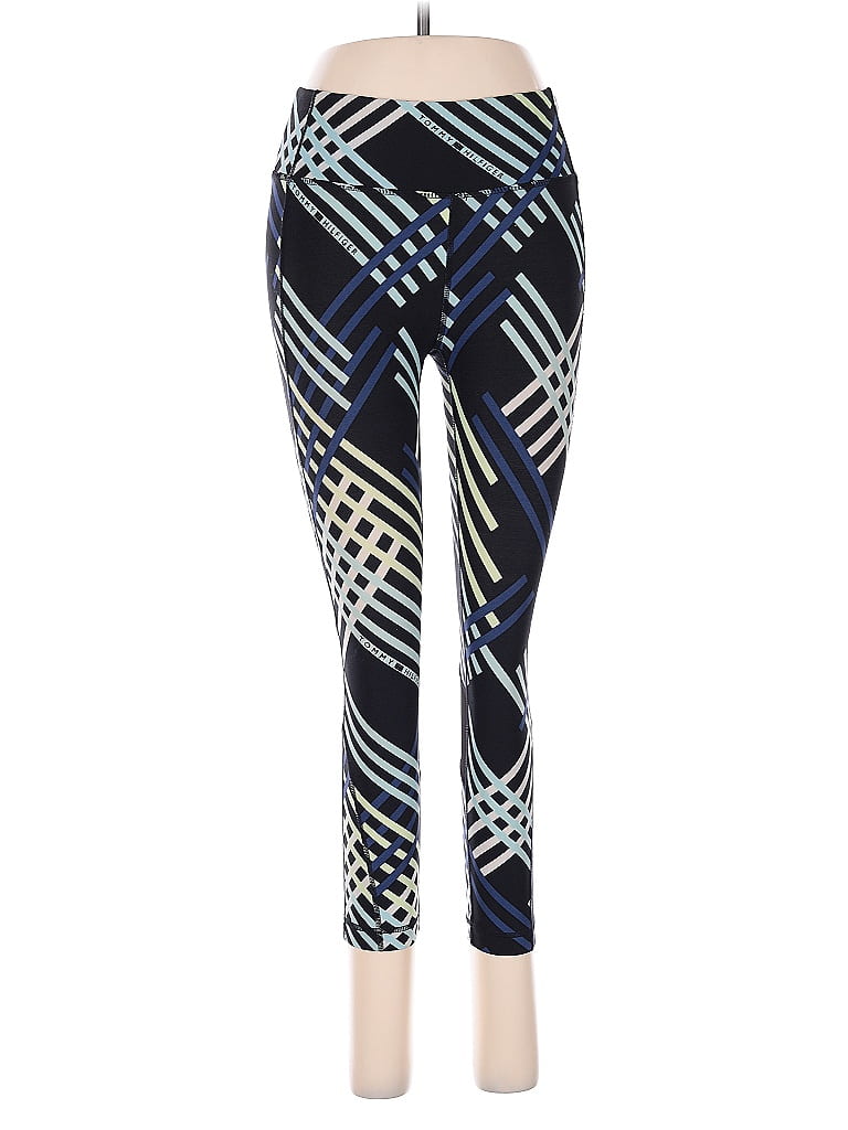 Pre-owned Tommy Hilfiger Leggings In Blue