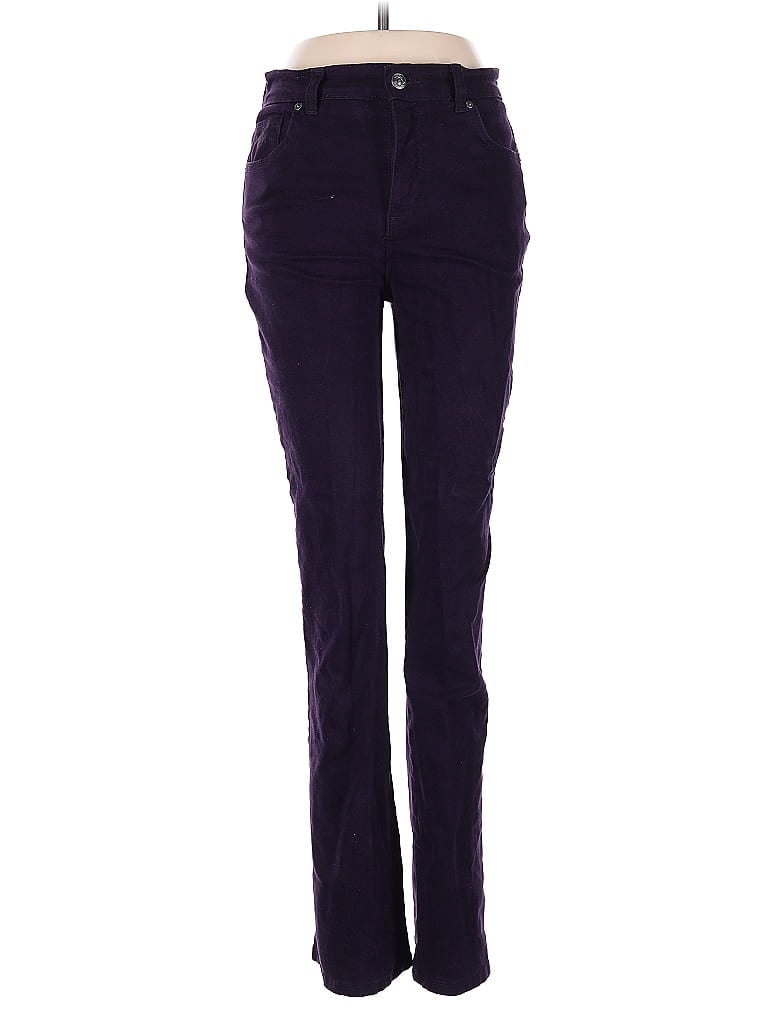 Pre-owned Gloria Vanderbilt Jeggings In Purple