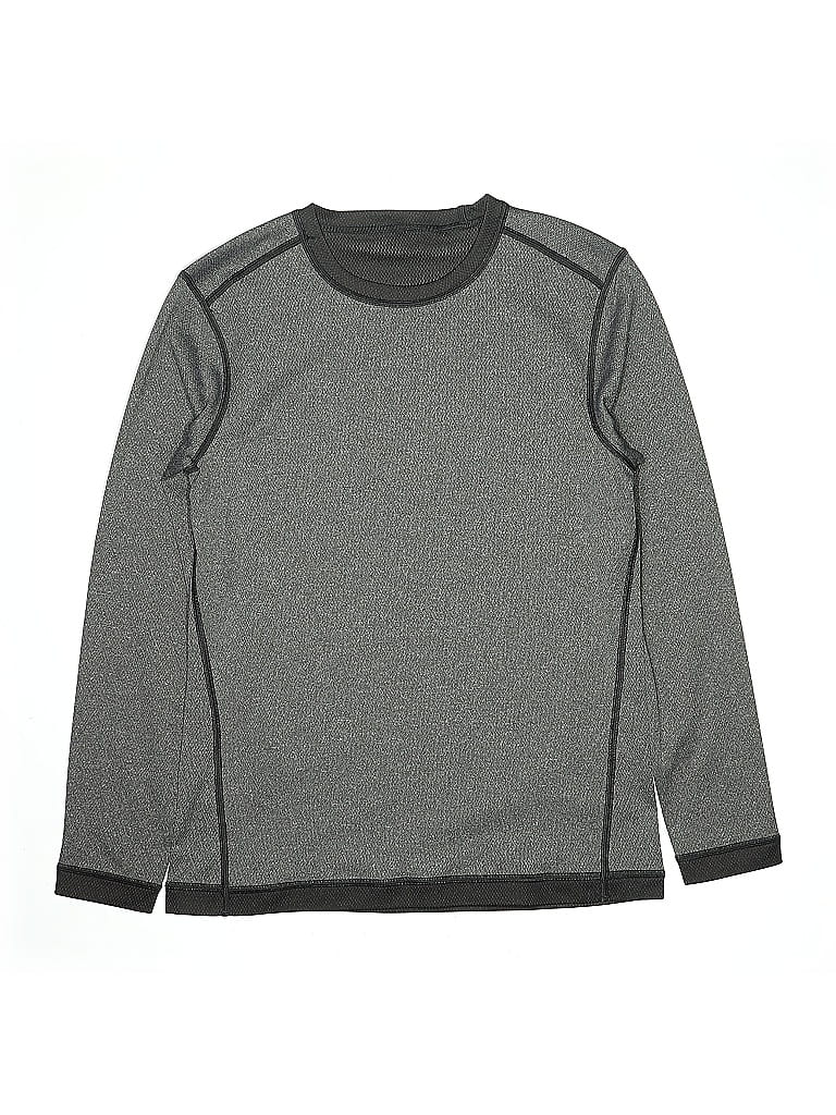 Click to view more detailed imagery on our partner's website Pre-owned Alleson Athletic Kids' Long Sleeve T-shirt In Gray