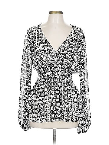Bisou Bisou Long Sleeve Blouse (view 1)