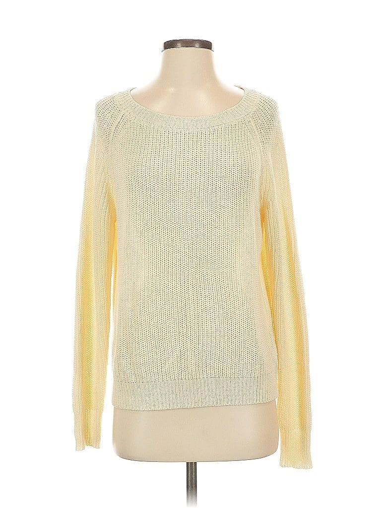 Pre-owned Unbranded Pullover Sweater In Yellow