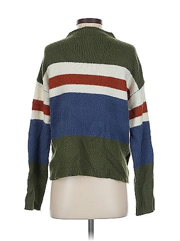 Hem & Thread Pullover Sweater (view 2)