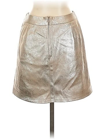Cupcakes & Cashmere Faux Leather Skirt (view 2)