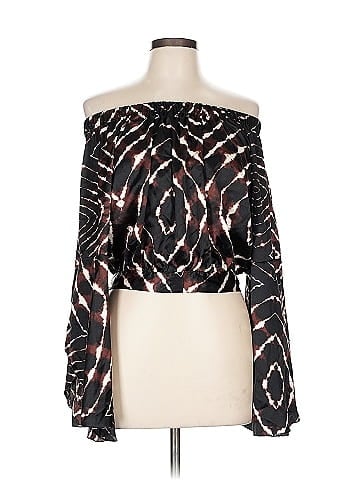 Earthbound Trading Co. 3/4 Sleeve Blouse (view 1)
