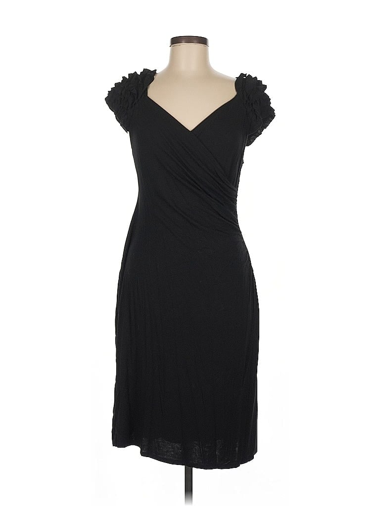 Pre-owned Sangria Cocktail Dress In Black