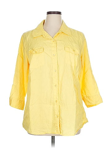 Kim Rogers 3/4 Sleeve Button-Down Shirt (view 1)