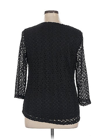 JM Collection 3/4 Sleeve Blouse (view 2)