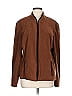 DressBarn Brown Track Jacket Size L - photo 1