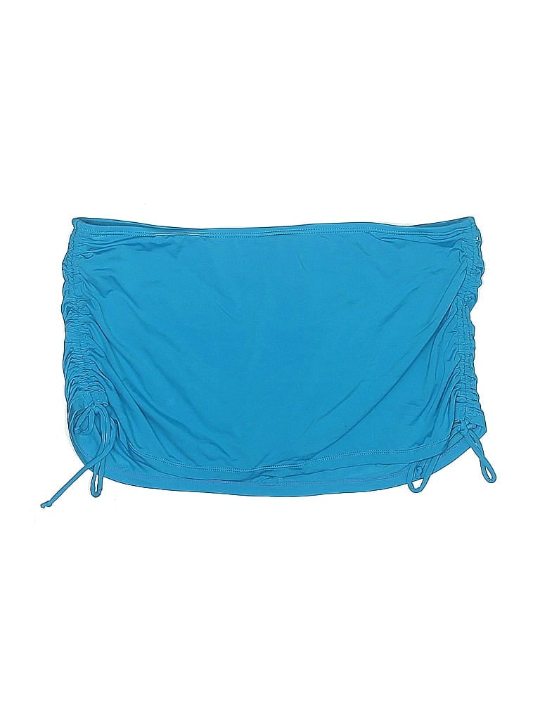 Pre-owned Apt. 9 Swimsuit Top Blue Swimwear