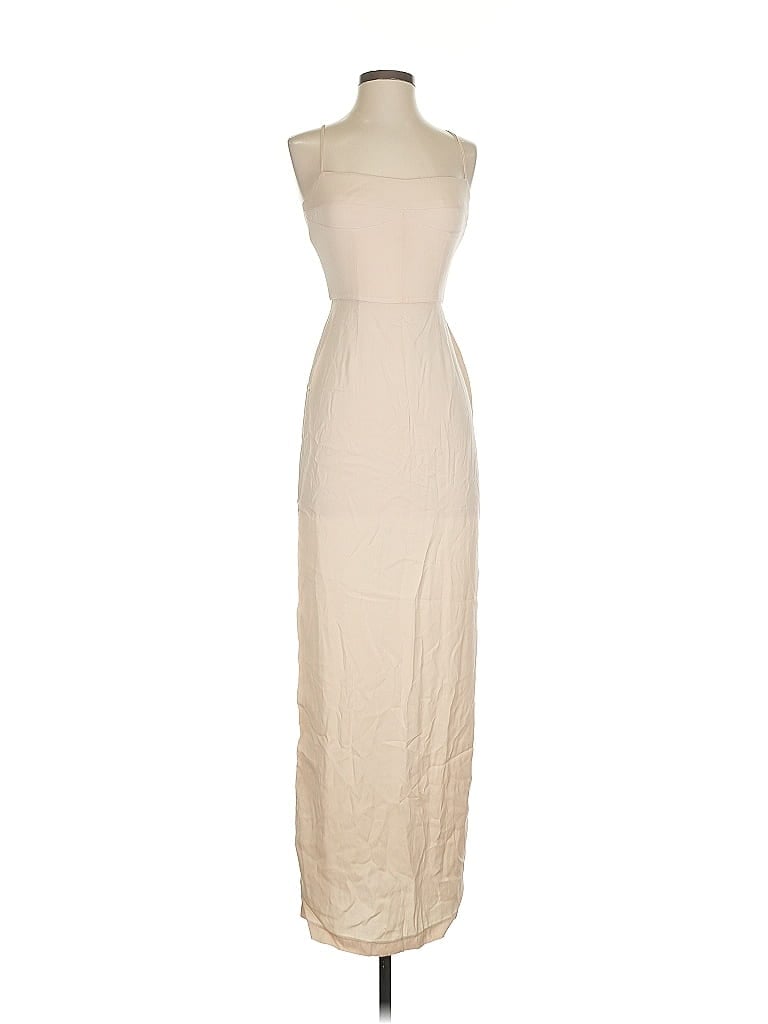 Pre-owned Assorted Brands Casual Dress In White