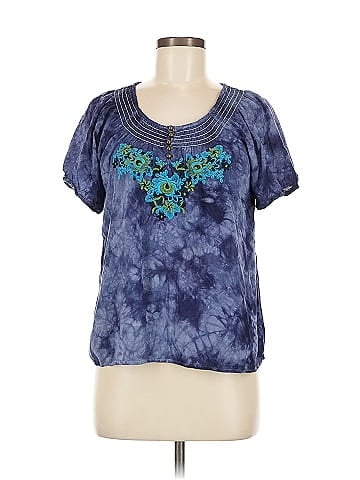 One World Short Sleeve Blouse (view 1)
