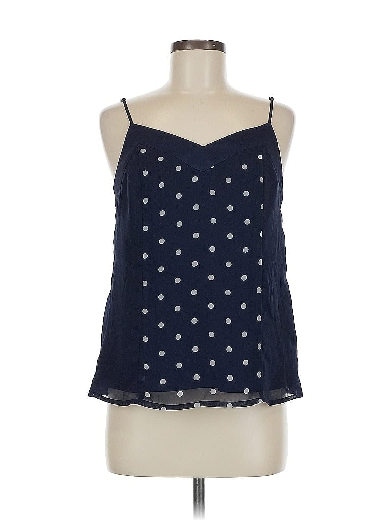 Pre-owned Banana Republic Sleeveless Blouse In Blue