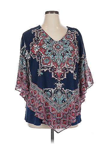 Ruby Rd. 3/4 Sleeve Blouse (view 1)