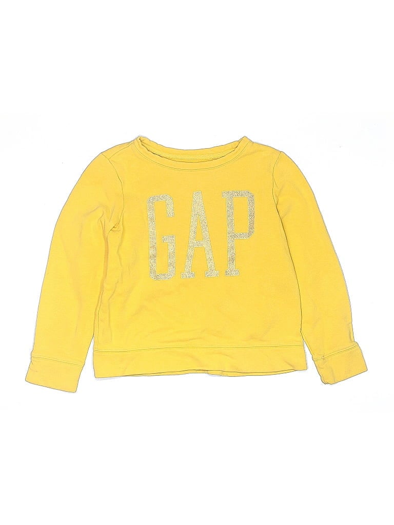 Pre-owned Gap Kids' Sweatshirt In Yellow