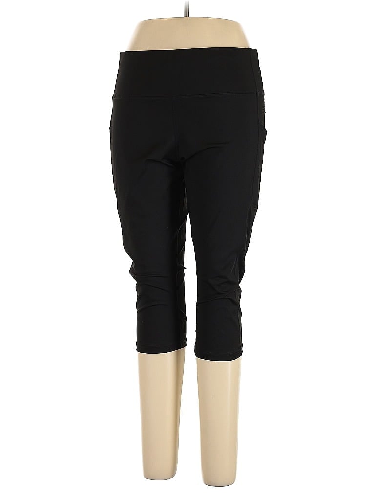 Pre-owned Avia Active Pants In Black