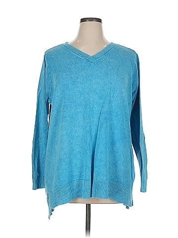 LOGO by Lori Goldstein Pullover Sweater (view 1)