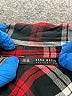 Zara Basic Plaid Red Long Sleeve Button-Down Shirt Size XS - photo 4