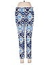 Ella Moss 100% Rayon Print Blue Leggings Size XS - photo 1