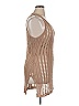 Cha Cha 100% Polyester Tan Cocktail Dress Size 1X - photo 4