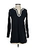 Lands' End Black Long Sleeve Henley Size XS - photo 1