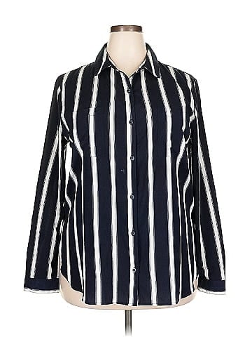 Attention Long Sleeve Blouse (view 1)