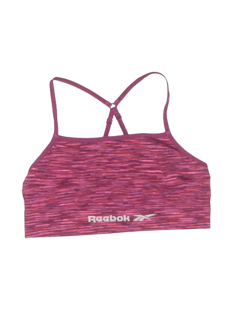 Click to view more detailed imagery on our partner's website Pre-owned Reebok Kids' Tank Top Pink Halter Neckline Tops