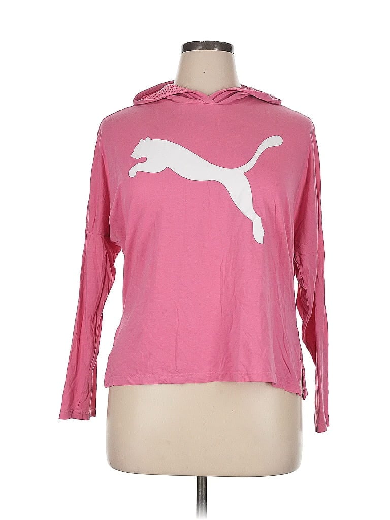 Pre-owned Puma Sweatshirt In Pink