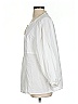Marcella 100% Cotton Ivory 3/4 Sleeve Blouse Size 1 - photo 5