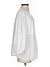 Marcella 100% Cotton Ivory 3/4 Sleeve Blouse Size 1 - photo 4