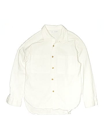 Zara Kids Long Sleeve Button-Down Shirt (view 1)