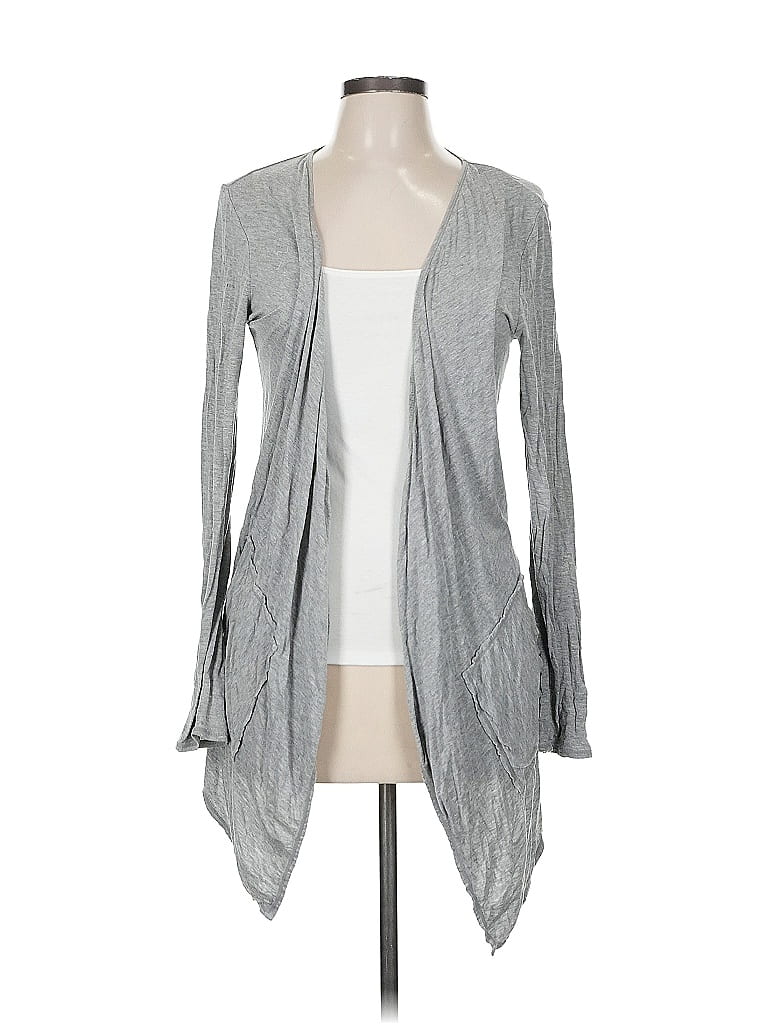 Pre-owned Max Studio Cardigan Sweater In Gray