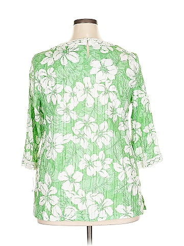 Alfred Dunner 3/4 Sleeve Blouse (view 2)