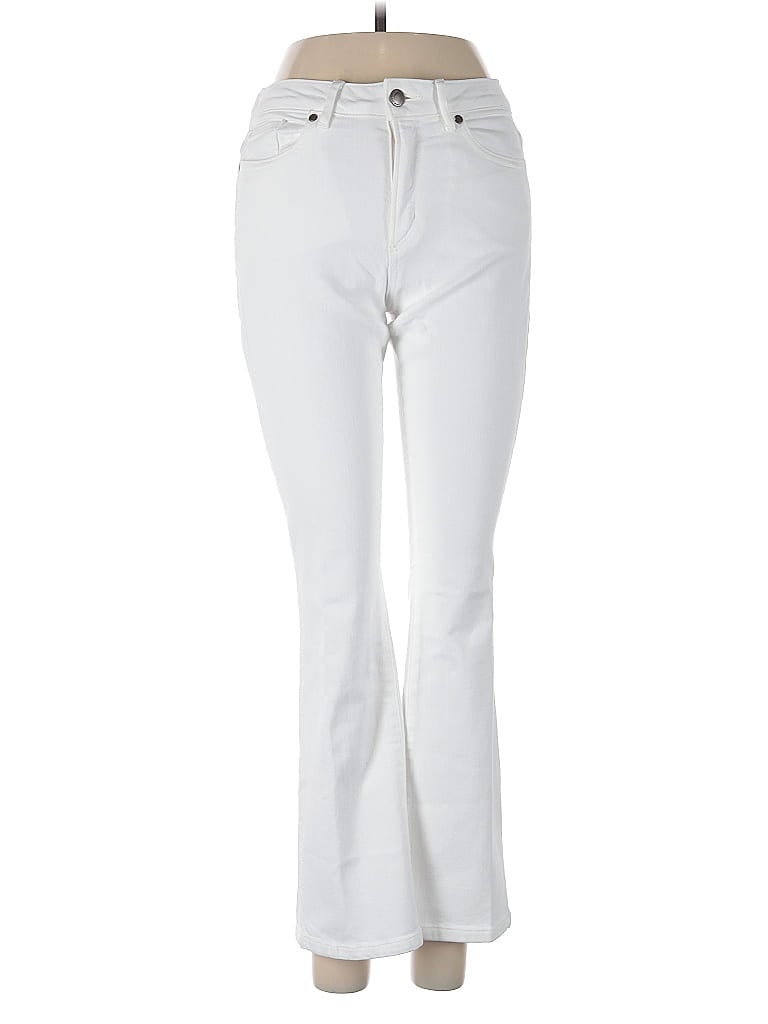 ANN MASHBURN Pre-owned Jeans In White