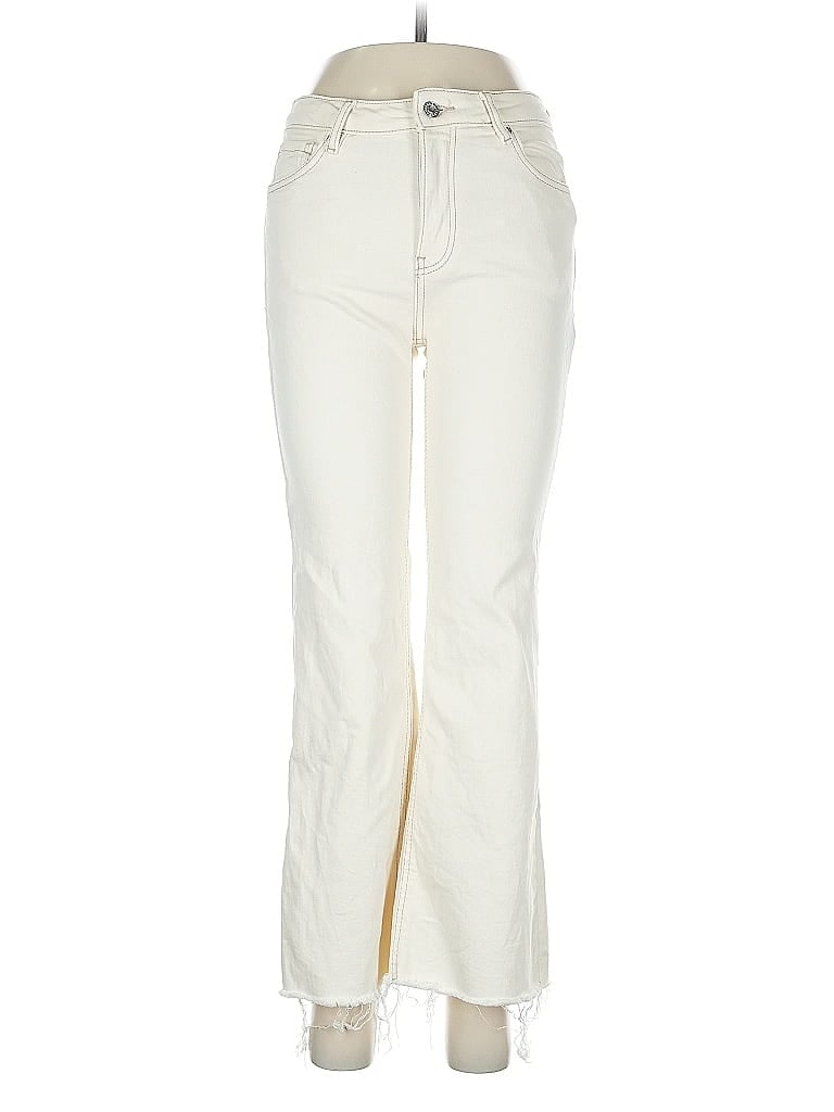 Pre-owned Mng Jeans In White