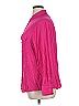 Chico's 100% Rayon Pink 3/4 Sleeve Button-Down Shirt Size XL (3) - photo 5
