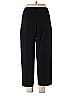Real Clothes Solid Black Casual Pants Size L (petite) - photo 2