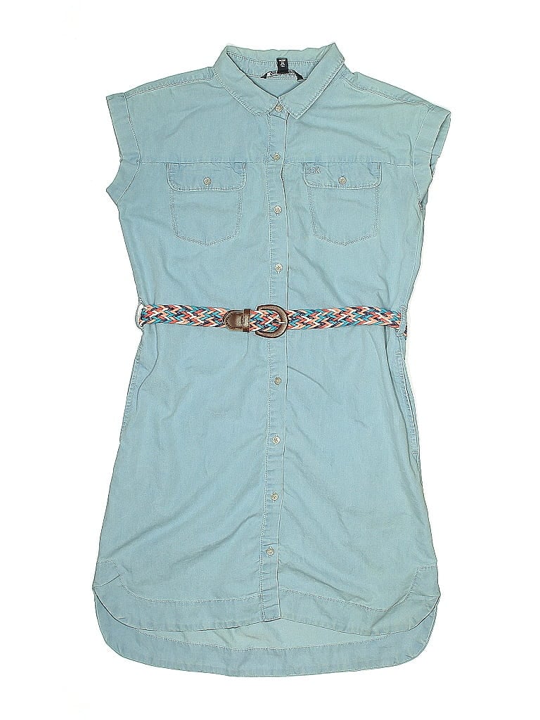 Pre-owned Calvin Klein Kids' Dress In Blue