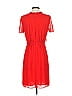 ML Monique Lhuillier 100% Polyester Red Cocktail Dress Size 4 - photo 2