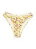 Unbranded Floral Yellow Orange Swimsuit Bottoms Size S - photo 1