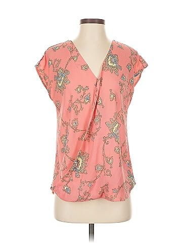 Soho JEANS NEW YORK & COMPANY Short Sleeve Blouse (view 1)