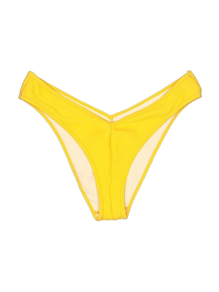 Pre-owned Out From Under Swimsuit Bottoms In Yellow