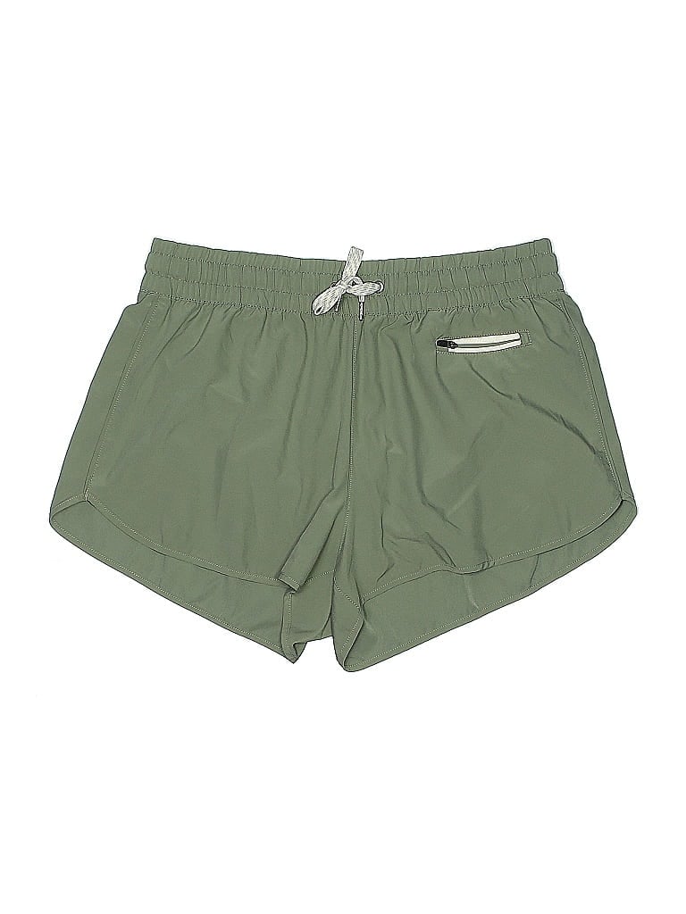 Pre-owned Vuori Athletic Shorts In Green