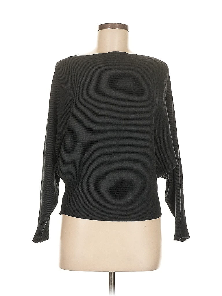 Pre-owned Look 3/4 Sleeve T-shirt In Gray