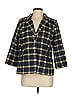 Laurie Felt Plaid Yellow Blazer Size 8 - photo 1
