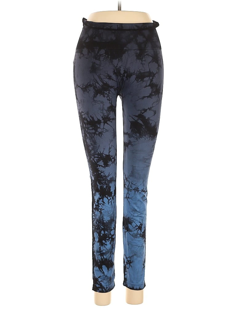 Pre-owned Max Studio Leggings In Blue